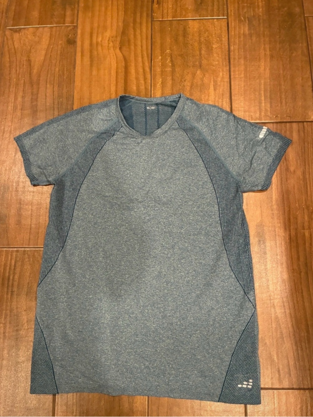 bcg Heathered Blue Short-Sleeve Athletic Tee